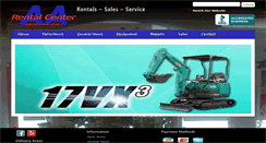 Desktop Screenshot of aarentalcenter.com